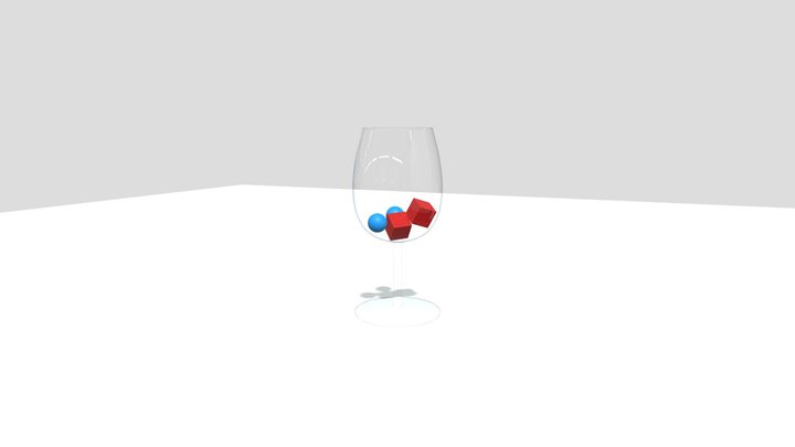 Wine Glass 3D Model