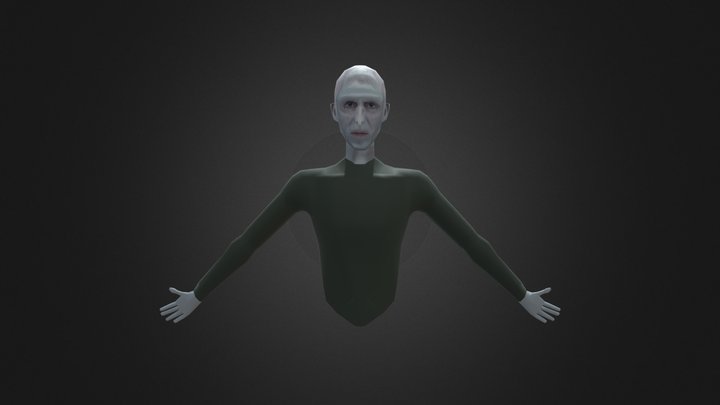 Half Body - Voldemort 3D Model