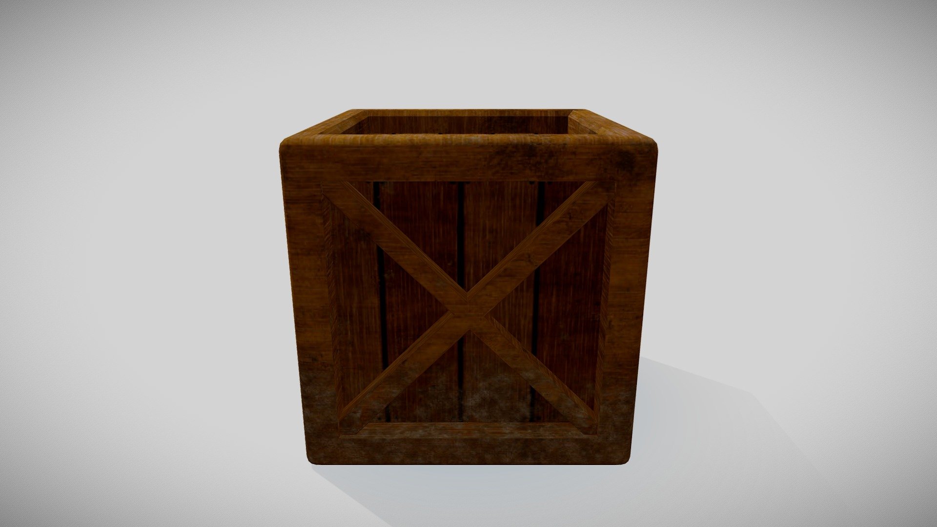 Old Wood Crate - free