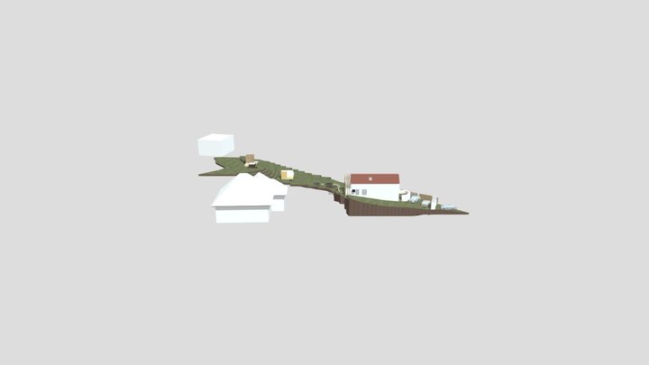 leanyfalu 24_terep_3d_0816 3D Model