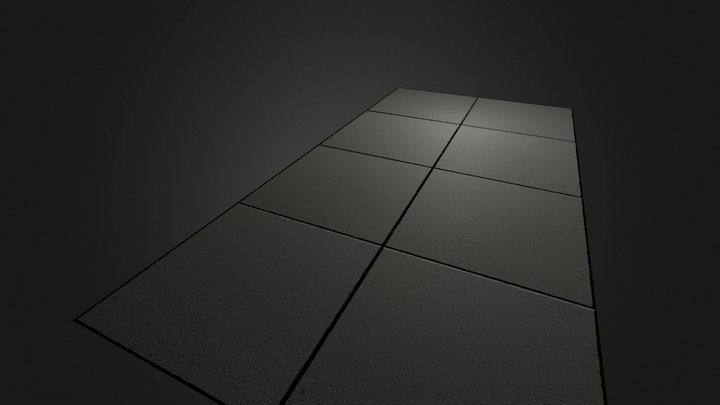 Clean Concrete Texture – Free 3D Model STL