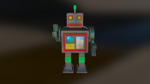 Robot 3D Print 3D Model