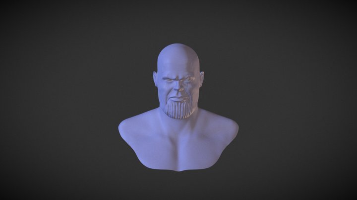 Thanos WIP 3D Model