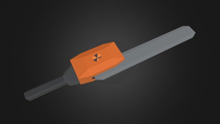 CHAINSWORD! - Toxicity Gun Mod Unturned 3D Model