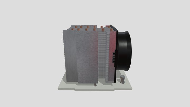 heatsink 3D Model