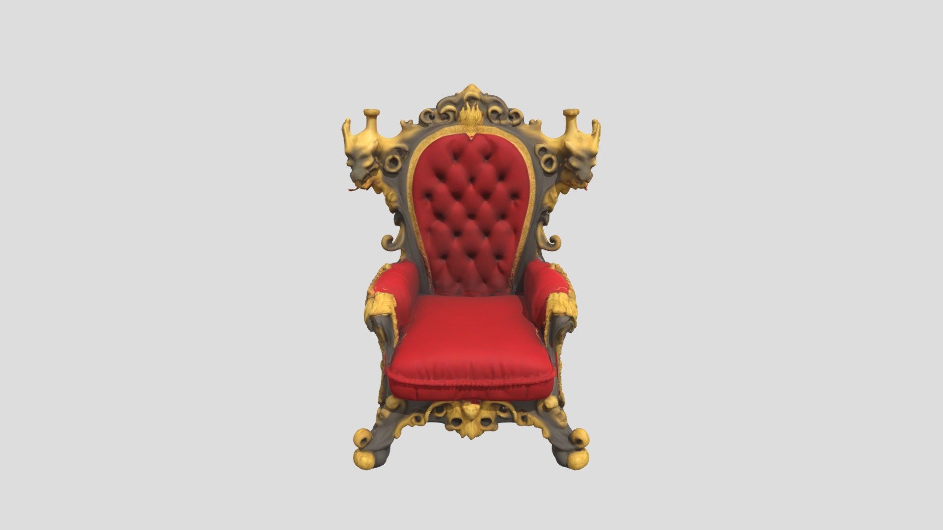 mythical throne - 3D model by chlapout [95efd10] - Sketchfab
