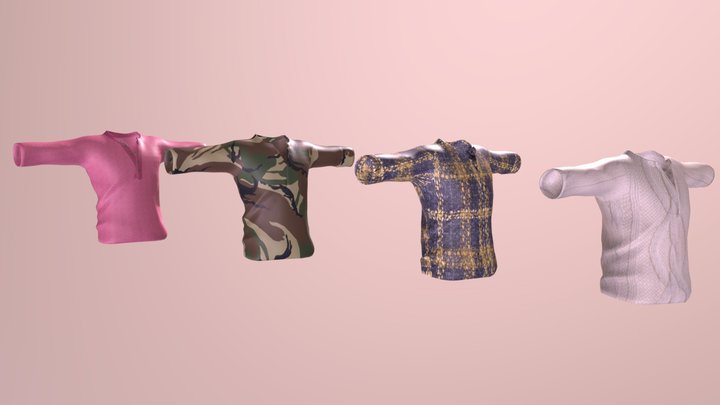 Dresses 3D Model