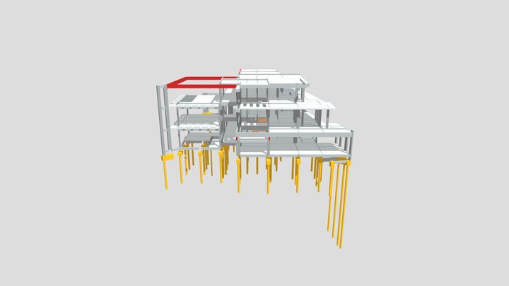 3D ESTRUTURAL DO CHONG ALTERADO 3D Model