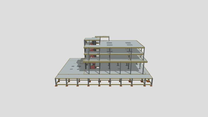 21 0017 Estrutural Concreto Armado 3D Model