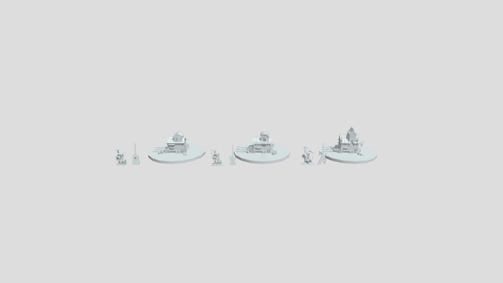 |HW3 XYZ| Siluets 3D Model