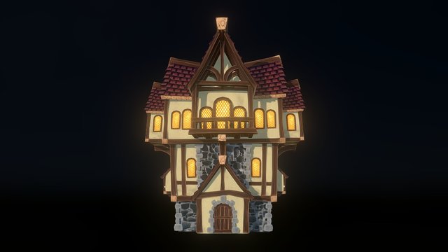 Mayor's House_Test - Village Project 3D Model