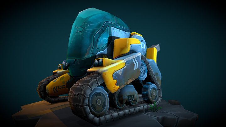 Vehicle concept. 3D Model