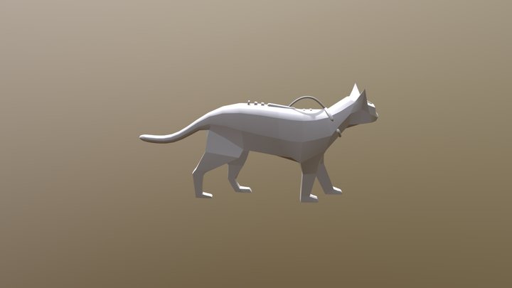 Cat Model2 3D Model