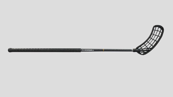 Floorball Stick 3D Model