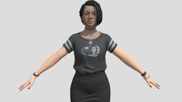 alex_chen life is strange true colors 3D Model