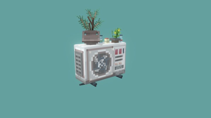 Air-Conditioner 3D Model