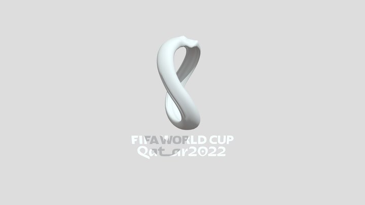 FIFA 2022 LOGO 3D Model