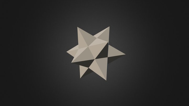 Sm Stellated 3D Model