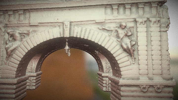 Porte de passy, Paris 3D Model