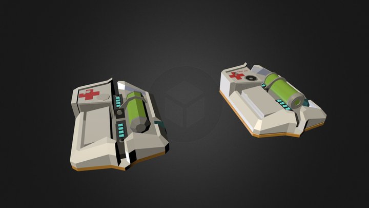 First Aid Kit from Half-Life 2 3D Model