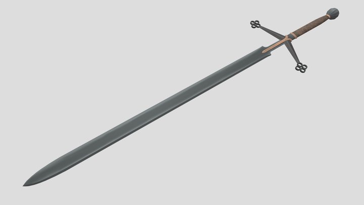 Claymore - Low-Poly PS2/GCN-stylized Realism 3D Model