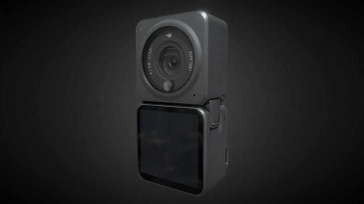 DJI Action 2 – Free 3D Model STL