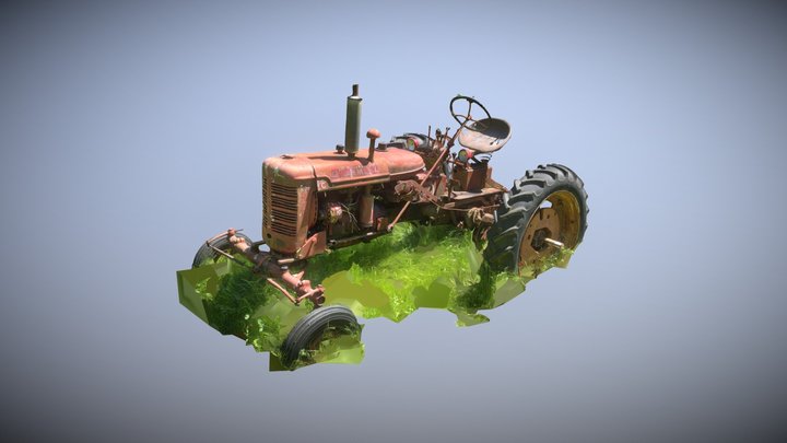Red's Tractor 3D Model