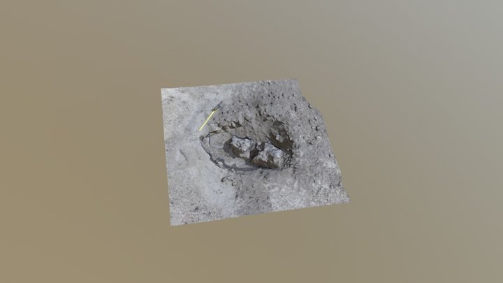 Impact Crater 3D Model