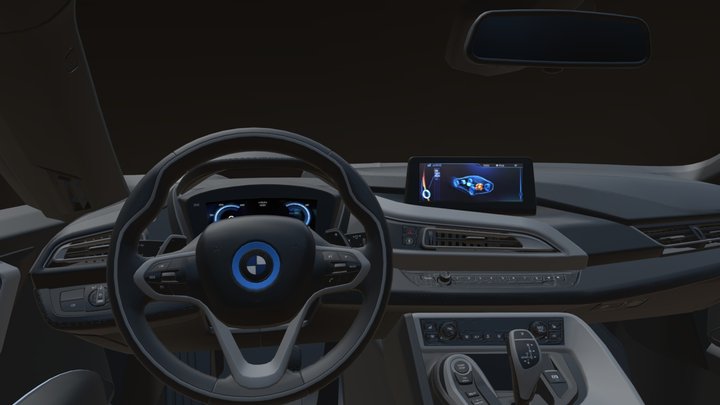 2015-bmw-i8 Xs car 3D Model