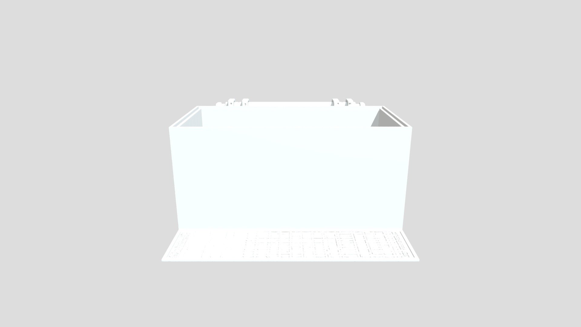 Rectangular Device Enclosure - 3D model by LilSac4215 [95fc7ce] - Sketchfab