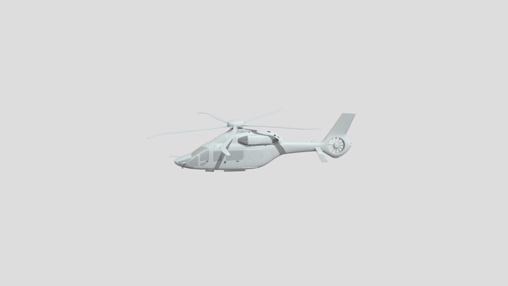 AirbusH-160_ldgUp 3D Model