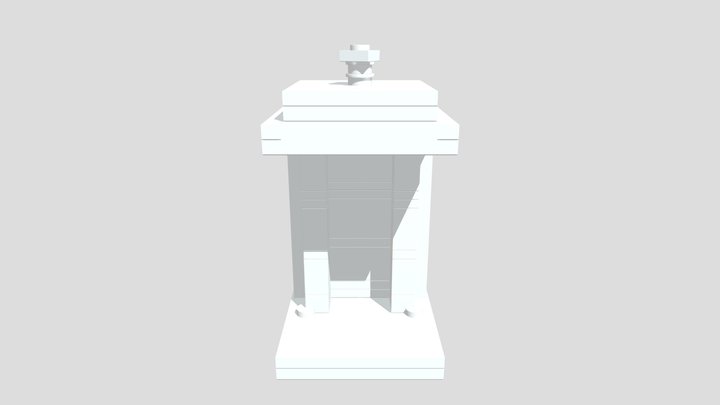 lego dimensions tardis body 3D Model