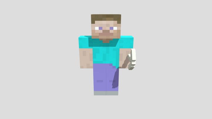 Steve_Model 3D Model