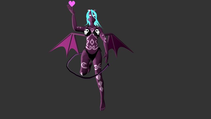 Succubus 3D Model