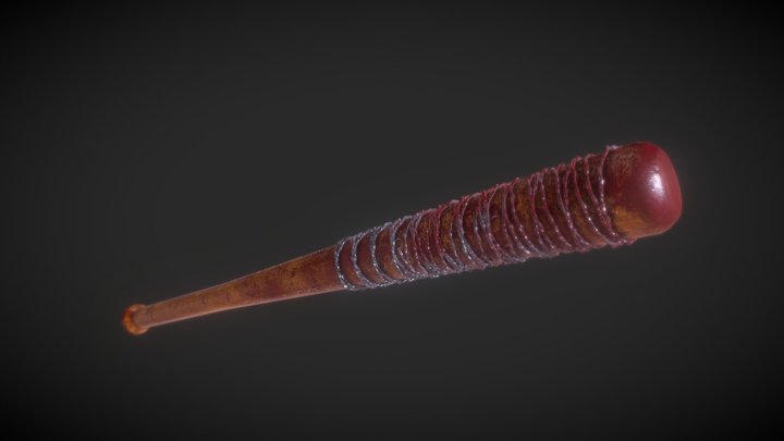 Lucille (Negan Bat) 3D Model