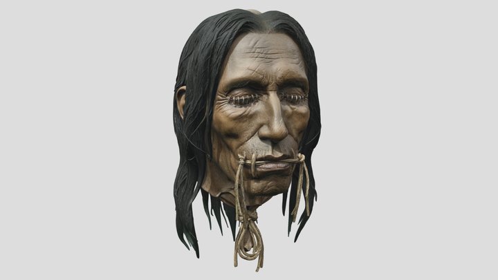 Shrunken Head (Tsantsa) – Free 3D Model STL