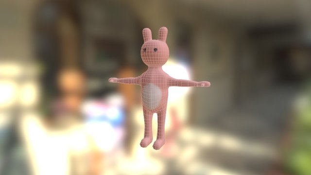 Rabbit 3D Model