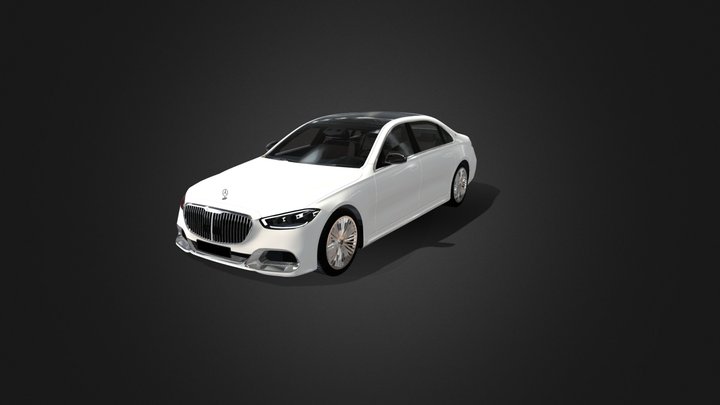 Mercedes-Benz Maybach S450 – Kostenloses 3D-Modell STL