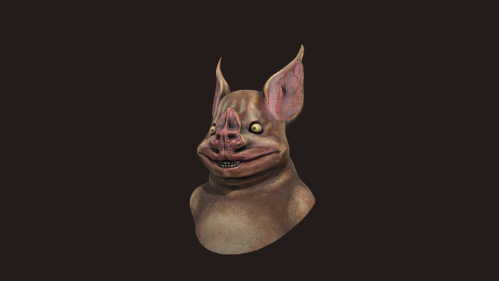 Goblin Spiderwick Busto 3D Model