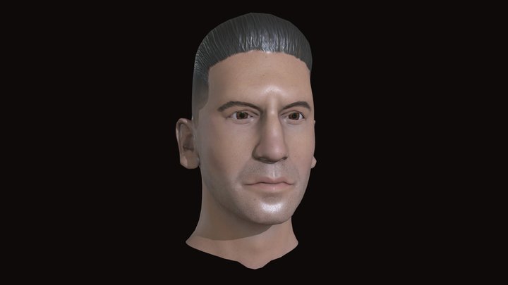 Jon Bernthal/The Punisher head sculpt 3D Model