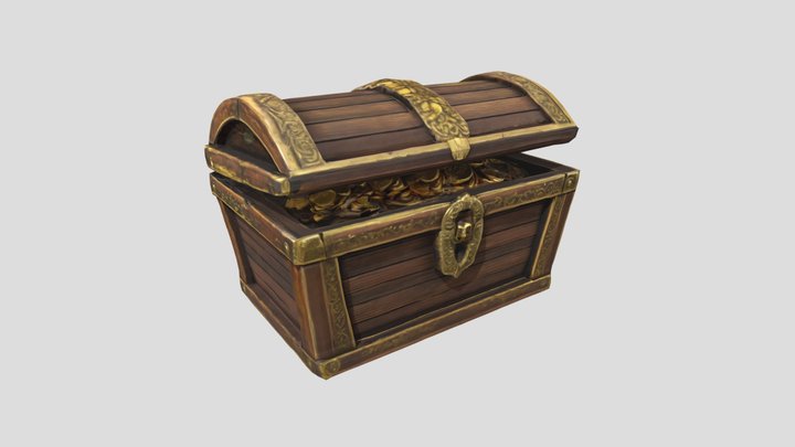 Treasure Chest – Modello 3D gratuito STL