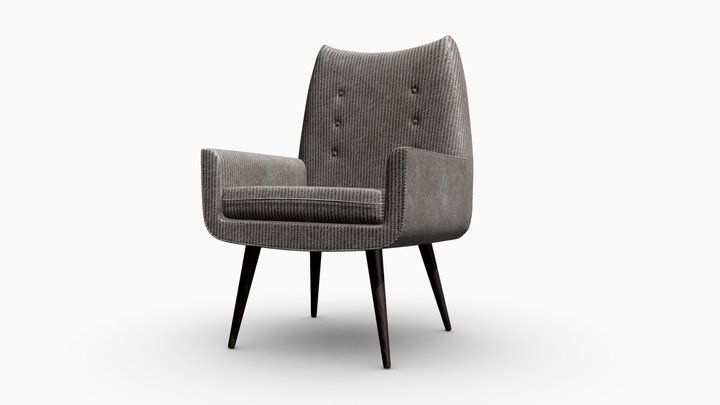 Contemporary Chair 3D Model