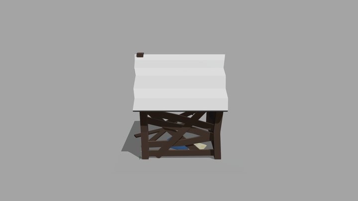 Apocalypse hut 3D Model