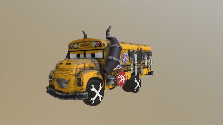 Miss Fritter 3D Model