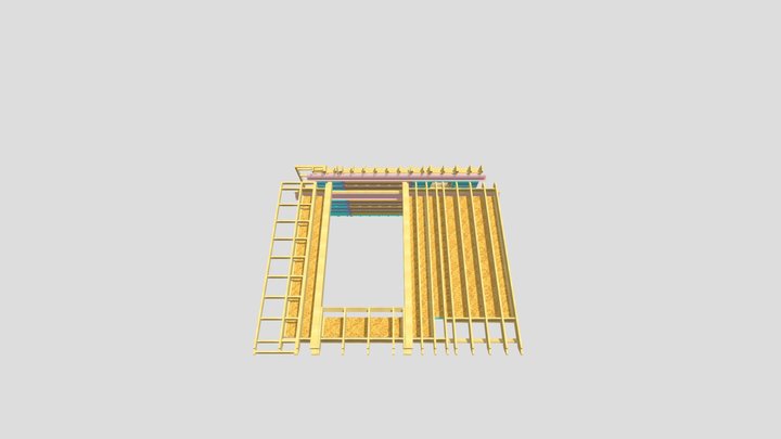 Rafter Panels 3D Model