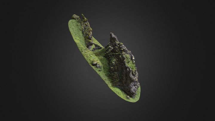 Icelandic_cliff_abcj 3D Model