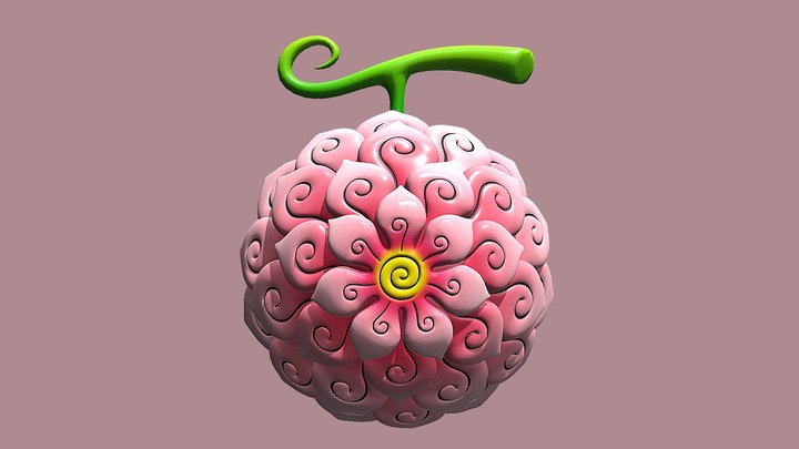 Hana Hana No Mi 3D Model