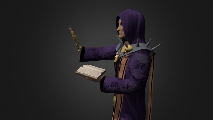 Necromancer 3D Model