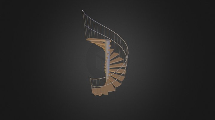 escalier.dae 3D Model