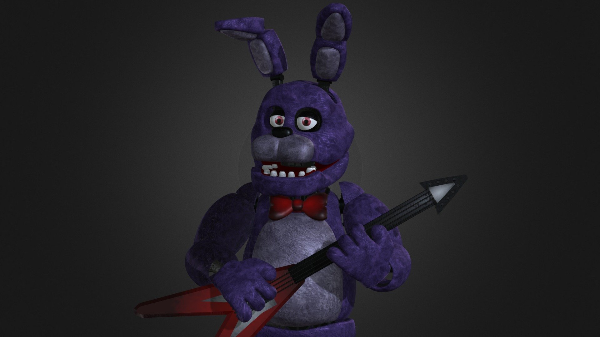 UFMP Bonnie The Bunny Update 1 - 3D model by PFGFromYT ...